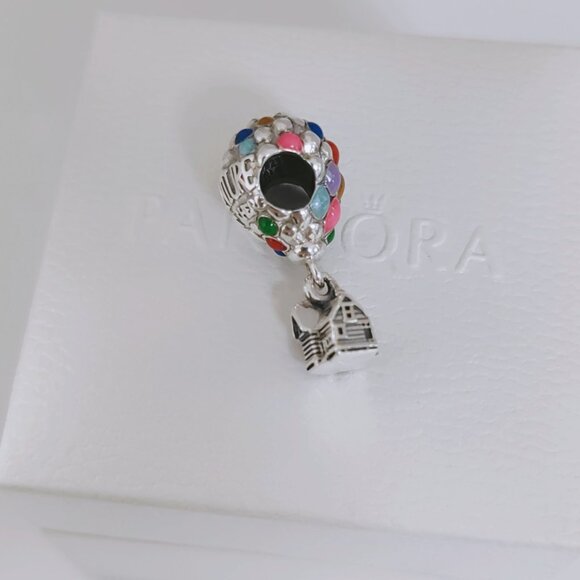 Pandora Pixar Up House & Balloons Charm S925 Sterling Silver with box - Picture 7 of 7